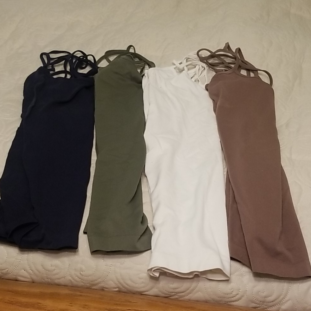 4 Boutique Camis Size S/M.